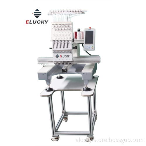 Single Head Computerized Flat Embroidery Machine with CE Certificate (EG1201C)